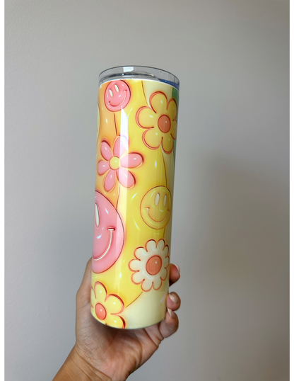 Smiley Retro Tumbler