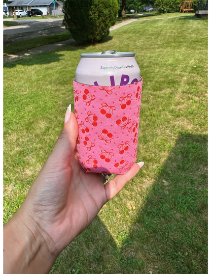 Cherry koozie