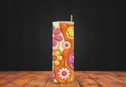 Smiley Retro Tumbler