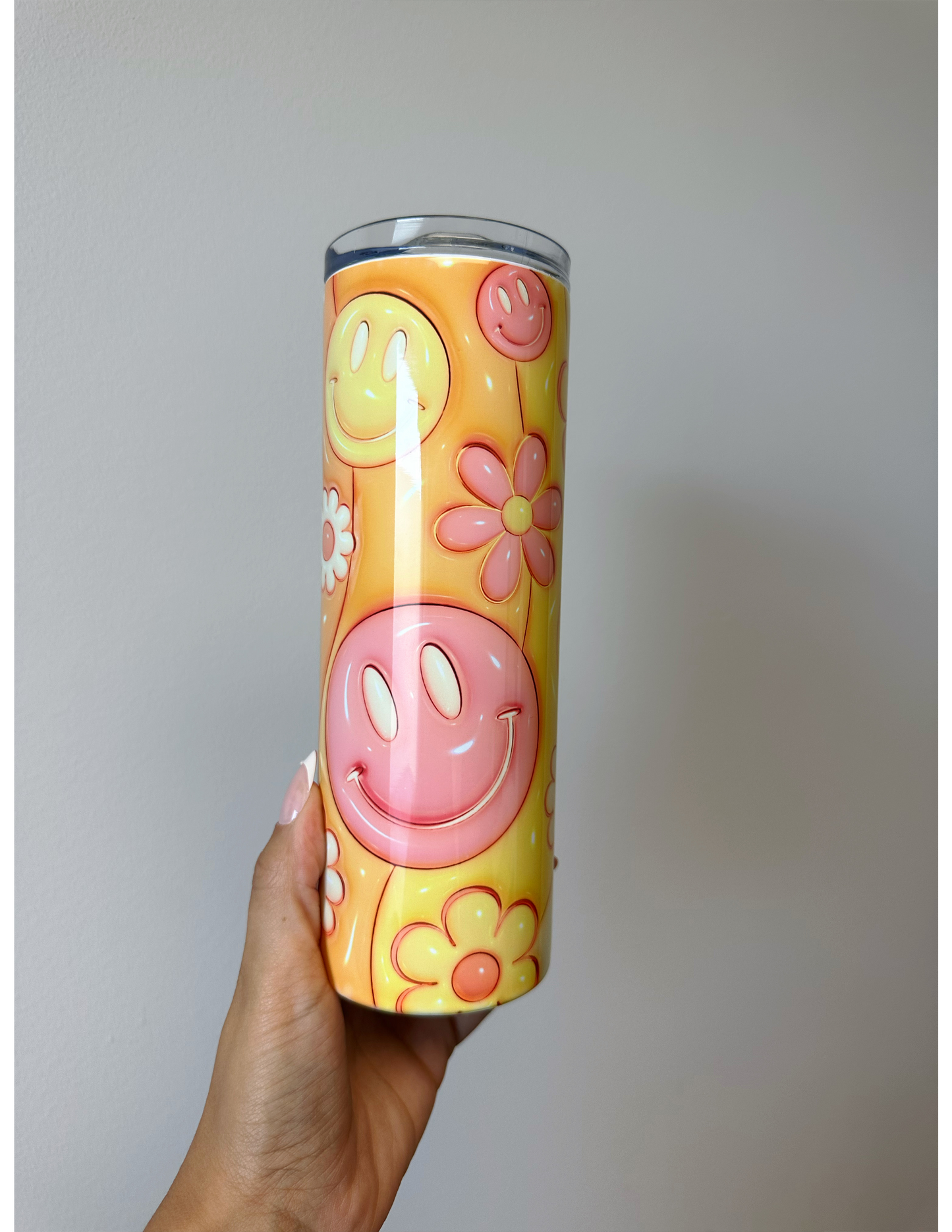 Smiley Retro Tumbler